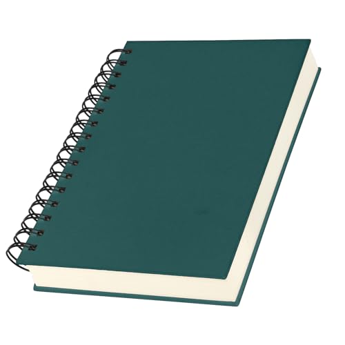 Yarotm Notizbuch A5 Kariert - Spiralbindung Notizblock A5 14x21cm - 100GSM Papier Kariert 5mm Tagebuch - 240 Seiten Notebook Spiralblock A5 - Notizheft Reisetagebuch, Dunkelgrün Yarotm Notizbuch A5 Kariert - Spiralbindung Notizblock A5 14x21cm - 100GSM Papier Kariert 5mm Tagebuch - 240 Seiten Notebook Spiralblock A5 - Notizheft Reisetagebuch, Dunkelgrün von Yarotm