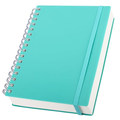 Yarotm Notizbuch A5 Liniert - 1PC Spiralblock Notebook 14x21cm - 100GSM Notizbuch Liniert A5-150 Blatt/300 Seiten Notizblock A5 Spiralbindung - Seeblau Notizheft Travel Tagebuch Yarotm Notizbuch A5 Liniert - 1PC Spiralblock Notebook 14x21cm - 100GSM Notizbuch Liniert A5-150 Blatt/300 Seiten Notizblock A5 Spiralbindung - Seeblau Notizheft Travel Tagebuch von Yarotm
