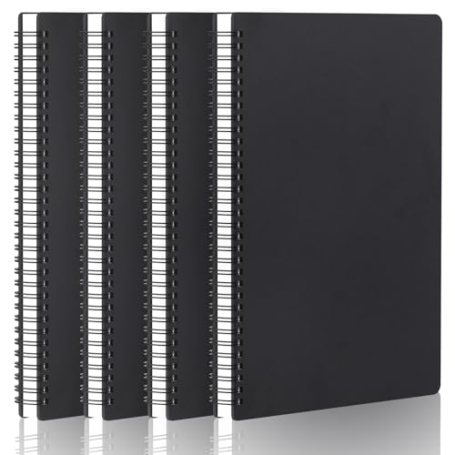 Yarotm Notizbuch Blanko A4 – 4er Pack Notizblock Spiral Leere - 100GSM Paper Sketchbook Notizheft Ringbuch A4 für Skizzenbuch, Tagebuch, Memos – Spiralblock Blanko A4 Yarotm Notizbuch Blanko A4 – 4er Pack Notizblock Spiral Leere - 100GSM Paper Sketchbook Notizheft Ringbuch A4 für Skizzenbuch, Tagebuch, Memos – Spiralblock Blanko A4 von Yarotm