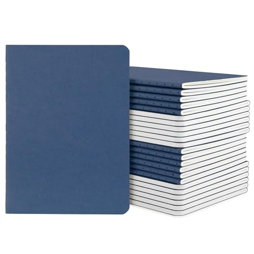Yarotm Notizheft A6 Dotted - 24 Stück Notebooks 10x14cm Klein Hefte - 100GSM Papier Gepunktet 5mm Notizbuch Softcover Königsblau - 30 Blatt Notizblock Tagebuch Yarotm Notizheft A6 Dotted - 24 Stück Notebooks 10x14cm Klein Hefte - 100GSM Papier Gepunktet 5mm Notizbuch Softcover Königsblau - 30 Blatt Notizblock Tagebuch von Yarotm