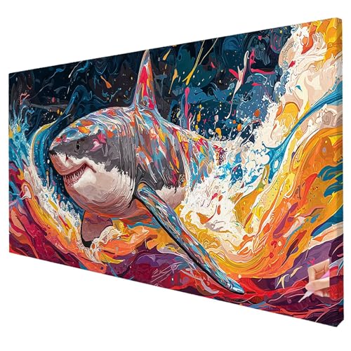 Diamond Painting Abstrakt 250x100cm Diamond Painting Erwachsene Groß XXL Hai Set DIY Diamant Malerei Kreativ Set für Erwachsene 5D Diamant Kunst Stickerei für Geschenke für Frauen Halloween Deko L-93 Diamond Painting Abstrakt 250x100cm Diamond Painting Erwachsene Groß XXL Hai Set DIY Diamant Malerei Kreativ Set für Erwachsene 5D Diamant Kunst Stickerei für Geschenke für Frauen Halloween Deko L-93 von Yarqzhng