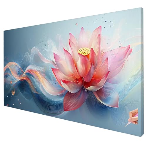 Diamond Painting Blumen 250x100cm Diamond Painting Erwachsene Groß XXL Fantasy Set DIY Diamant Malerei Kreativ Set für Erwachsene 5D Diamant Kunst Stickerei Geschenke für Frauen Halloween Deko X-06 von Yarqzhng