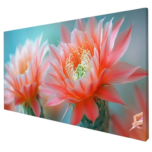 Diamond Painting Blumen Diamond Painting XXL 250x100cm Aesthetic Diamant Kunst Malerei Set Basteln Erwachsene Anfänger DIY Diamant Stickerei Kreuzstich Set Deko Wohnzimmer Geschenke für Frauen W-46 von Yarqzhng