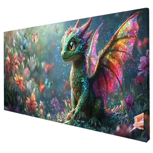 Diamond Painting Drache 200x80cm Diamond Painting Erwachsene Groß XXL Schmetterling Set DIY Diamant Malerei Kreativ Set für Erwachsene 5D Full Diamant Kunst Stickerei für Geschenke Halloween Deko M-12 Diamond Painting Drache 200x80cm Diamond Painting Erwachsene Groß XXL Schmetterling Set DIY Diamant Malerei Kreativ Set für Erwachsene 5D Full Diamant Kunst Stickerei für Geschenke Halloween Deko M-12 von Yarqzhng