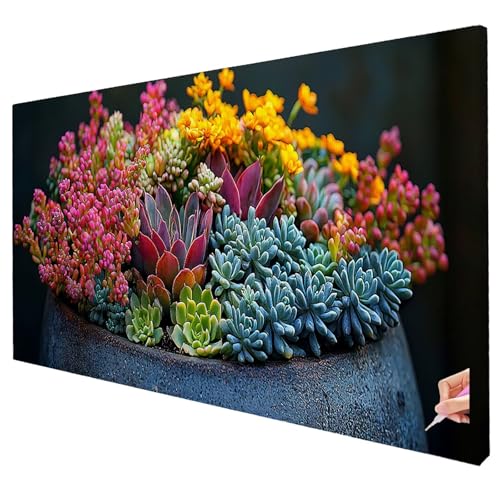 Diamond Painting Erwachsene Groß XXL 150x60cm Diamant Painting Bilder Anlage Bastelset Erwachsene DIY Saftig Diamond Art Set Diamant Malerei Strasssteine Kreuzstich für Weihnachtsdeko Geschenke M-41 von Yarqzhng