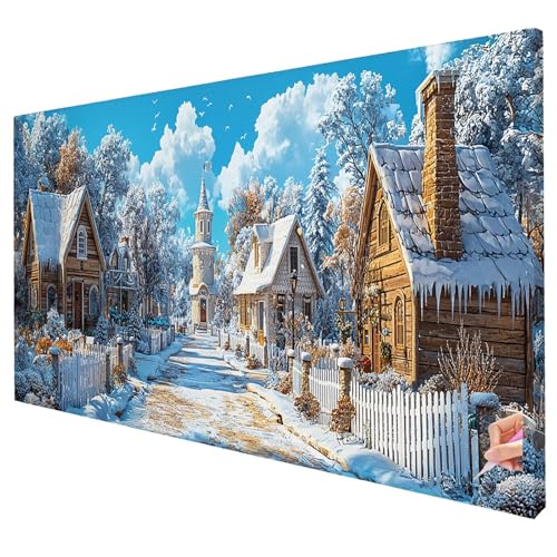 Diamond Painting Erwachsene Groß XXL 150x60cm Diamant Painting Bilder Landschaft Bastelset Erwachsene DIY Kabine Diamond Art Set 5D Diamant Malerei Strasssteine Kreuzstich Set für Weihnachtsdeko M-47 Diamond Painting Erwachsene Groß XXL 150x60cm Diamant Painting Bilder Landschaft Bastelset Erwachsene DIY Kabine Diamond Art Set 5D Diamant Malerei Strasssteine Kreuzstich Set für Weihnachtsdeko M-47 von Yarqzhng