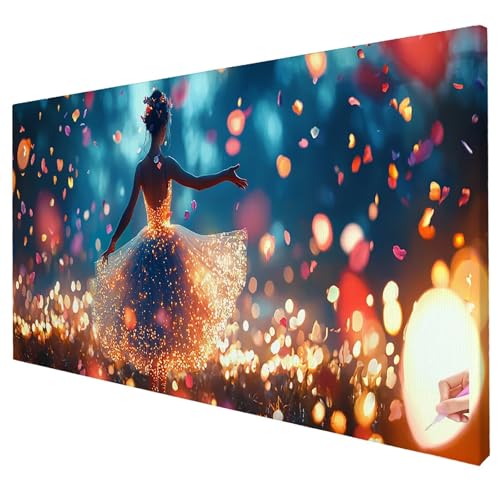 Diamond Painting Erwachsene Groß XXL 200x80cm Diamant Painting Bilder Fantasy Bastelset Erwachsene DIY Ballett Diamond Art Set 5D Diamant Malerei Strasssteine Kreuzstich Set für Weihnachtsdeko M-14 Diamond Painting Erwachsene Groß XXL 200x80cm Diamant Painting Bilder Fantasy Bastelset Erwachsene DIY Ballett Diamond Art Set 5D Diamant Malerei Strasssteine Kreuzstich Set für Weihnachtsdeko M-14 von Yarqzhng