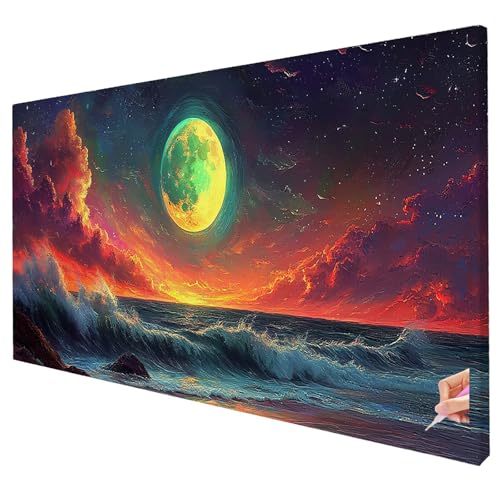 Diamond Painting Erwachsene Groß XXL 200x80cm Diamant Painting Bilder Landschaft Bastelset Erwachsene DIY Meer Diamond Art Set 5D Diamant Malerei Strasssteine Kreuzstich Set für Weihnachtsdeko M-35 Diamond Painting Erwachsene Groß XXL 200x80cm Diamant Painting Bilder Landschaft Bastelset Erwachsene DIY Meer Diamond Art Set 5D Diamant Malerei Strasssteine Kreuzstich Set für Weihnachtsdeko M-35 von Yarqzhng