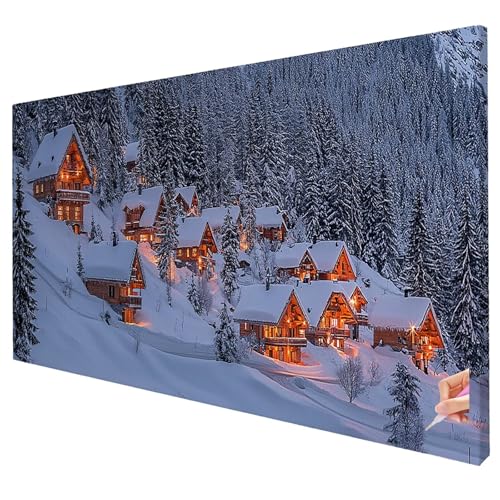 Diamond Painting Erwachsene Groß XXL 80x30cm Diamant Painting Bilder Winter Bastelset Erwachsene DIY Wald Diamond Art Set Diamant Malerei Strasssteine Kreuzstich Set für Weihnachtsdeko Geschenke M-02 Diamond Painting Erwachsene Groß XXL 80x30cm Diamant Painting Bilder Winter Bastelset Erwachsene DIY Wald Diamond Art Set Diamant Malerei Strasssteine Kreuzstich Set für Weihnachtsdeko Geschenke M-02 von Yarqzhng