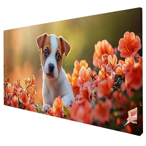 Diamond Painting Hund 250x100cm Diamond Painting Erwachsene Groß XXL Blume Set DIY Diamant Malerei Kreativ Set für Erwachsene 5D Diamant Kunst Stickerei für Geschenke für Frauen Halloween Deko L-99 Diamond Painting Hund 250x100cm Diamond Painting Erwachsene Groß XXL Blume Set DIY Diamant Malerei Kreativ Set für Erwachsene 5D Diamant Kunst Stickerei für Geschenke für Frauen Halloween Deko L-99 von Yarqzhng