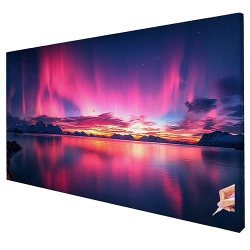 Diamond Painting Landschaft Diamond Painting XXL 150x60cm Aurora Diamant Kunst Malerei Set Basteln Erwachsene Anfänger DIY Diamant Stickerei Kreuzstich Set Deko Wohnzimmer Geschenke für Frauen M-19 Diamond Painting Landschaft Diamond Painting XXL 150x60cm Aurora Diamant Kunst Malerei Set Basteln Erwachsene Anfänger DIY Diamant Stickerei Kreuzstich Set Deko Wohnzimmer Geschenke für Frauen M-19 von Yarqzhng