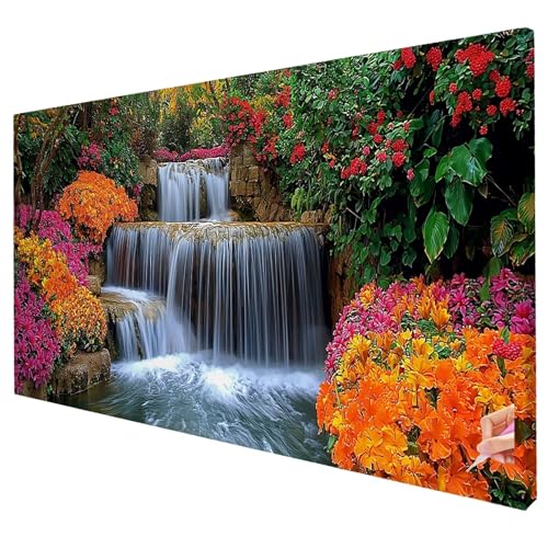 Diamond Painting Landschaft Diamond Painting XXL 80x30cm Fallen Diamant Kunst Malerei Set Basteln Erwachsene Anfänger DIY Diamant Stickerei Kreuzstich Set für Deko Wohnzimmer Geschenke für Frauen M-37 Diamond Painting Landschaft Diamond Painting XXL 80x30cm Fallen Diamant Kunst Malerei Set Basteln Erwachsene Anfänger DIY Diamant Stickerei Kreuzstich Set für Deko Wohnzimmer Geschenke für Frauen M-37 von Yarqzhng