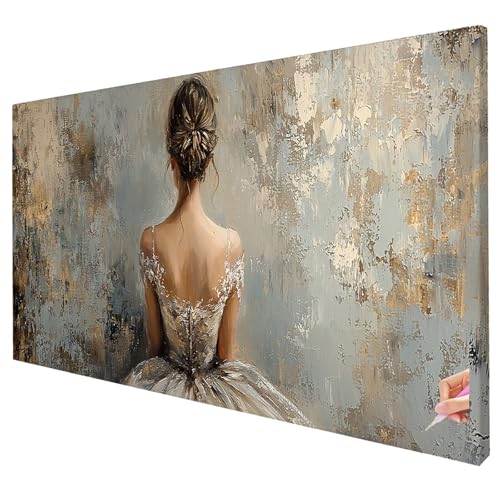 Diamond Painting Retro Diamond Painting XXL 200x80cm 5D Ballett Diamant Kunst Malerei Set Basteln Erwachsene Anfänger DIY Diamant Stickerei Kreuzstich Set für Deko Wohnzimmer Geschenke für Frauen M-13 Diamond Painting Retro Diamond Painting XXL 200x80cm 5D Ballett Diamant Kunst Malerei Set Basteln Erwachsene Anfänger DIY Diamant Stickerei Kreuzstich Set für Deko Wohnzimmer Geschenke für Frauen M-13 von Yarqzhng