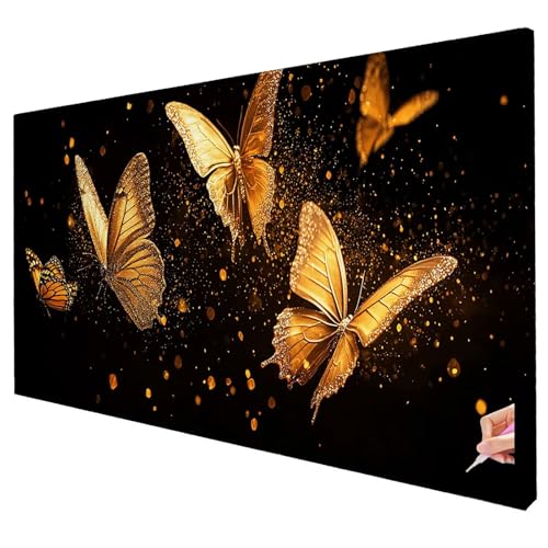 Diamond Painting Schmetterling Diamond Painting XXL 150x60cm 5D Einfach Diamant Kunst Malerei Set Basteln Erwachsene Anfänger DIY Diamant Stickerei Kreuzstich Set für Deko Wohnzimmer Geschenke M-04 Diamond Painting Schmetterling Diamond Painting XXL 150x60cm 5D Einfach Diamant Kunst Malerei Set Basteln Erwachsene Anfänger DIY Diamant Stickerei Kreuzstich Set für Deko Wohnzimmer Geschenke M-04 von Yarqzhng