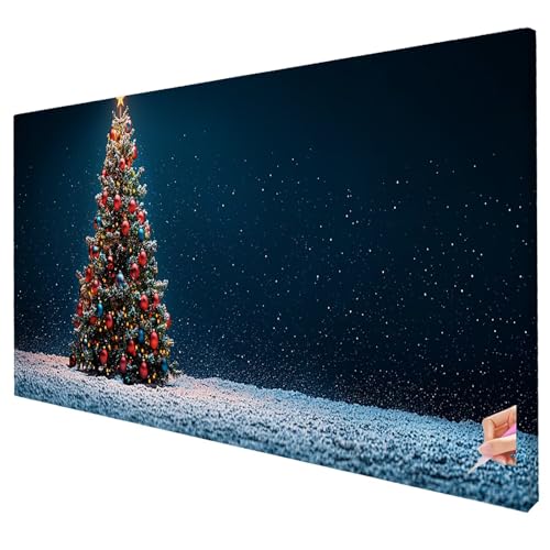 Diamond Painting Weihnachten 250x100cm Diamond Painting Erwachsene Groß XXL Baum Set DIY Diamant Malerei Kreativ Set für Erwachsene 5D Diamant Kunst Stickerei Geschenke für Frauen Halloween Deko P-36 von Yarqzhng