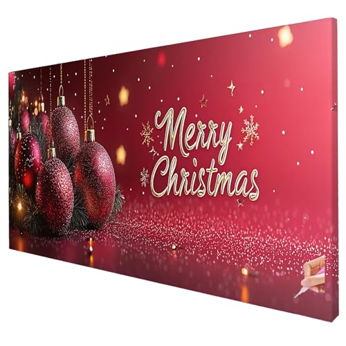 Diamond Painting Weihnachten Diamond Painting XXL 130x50cm Rot Diamant Kunst Malerei Set Basteln Erwachsene Anfänger DIY Diamant Stickerei Kreuzstich Set für Deko Wohnzimmer Geschenke für Frauen M-43 Diamond Painting Weihnachten Diamond Painting XXL 130x50cm Rot Diamant Kunst Malerei Set Basteln Erwachsene Anfänger DIY Diamant Stickerei Kreuzstich Set für Deko Wohnzimmer Geschenke für Frauen M-43 von Yarqzhng