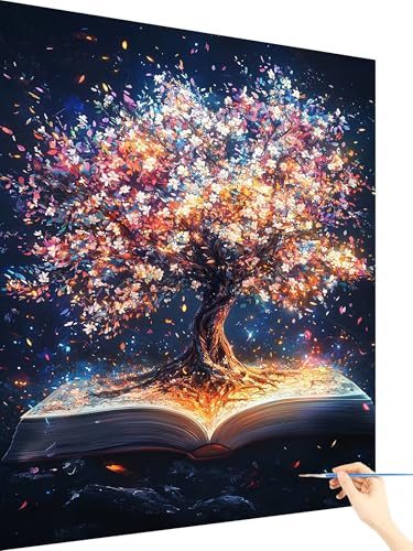 Malen Nach Zahlen Erwachsene Baum Malen Nach Zahlen Kinder Traum, Paint by Numbers Bastelset Erwachsene, DIY Cheerful Painting Kreativ Set Geschenke für Frauen Deko Wohnzimmer Ohne Rahmen 70x90cm F-91 Malen Nach Zahlen Erwachsene Baum Malen Nach Zahlen Kinder Traum, Paint by Numbers Bastelset Erwachsene, DIY Cheerful Painting Kreativ Set Geschenke für Frauen Deko Wohnzimmer Ohne Rahmen 70x90cm F-91 von Yarqzhng