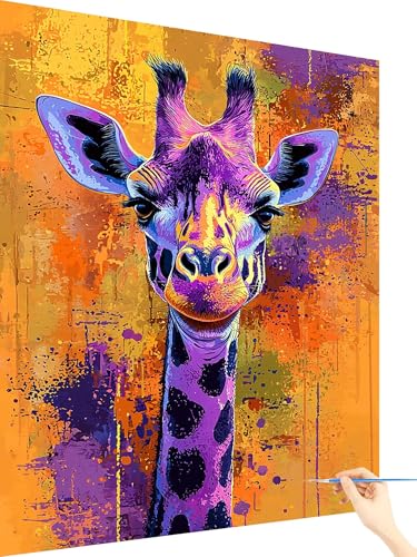 Malen Nach Zahlen Erwachsene Giraffe Malen Nach Zahlen Kinder Winter, Paint by Numbers Bastelset Erwachsene, DIY Cheerful Painting Kreativ Set Geschenke für Frauen Deko Ohne Rahmen 40x50cm U-69 Malen Nach Zahlen Erwachsene Giraffe Malen Nach Zahlen Kinder Winter, Paint by Numbers Bastelset Erwachsene, DIY Cheerful Painting Kreativ Set Geschenke für Frauen Deko Ohne Rahmen 40x50cm U-69 von Yarqzhng