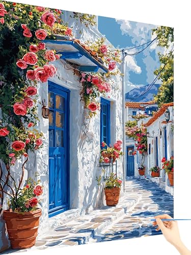 Malen Nach Zahlen Erwachsene Landschaft Malen Nach Zahlen Kinder Sommer, Paint by Numbers Bastelset Erwachsene, DIY Cheerful Painting Kreativ Set Geschenke für Frauen Deko Ohne Rahmen 50x70cm C-26 Malen Nach Zahlen Erwachsene Landschaft Malen Nach Zahlen Kinder Sommer, Paint by Numbers Bastelset Erwachsene, DIY Cheerful Painting Kreativ Set Geschenke für Frauen Deko Ohne Rahmen 50x70cm C-26 von Yarqzhng