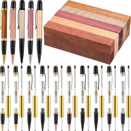 Yarryuter 10 Sets DIY-Stift-Kits mit Nachfüllkupferstift-Kaufmaterial für Klassenzimmerprojekte, Lehrergeschenke, Schülergebrauch von Yarryuter