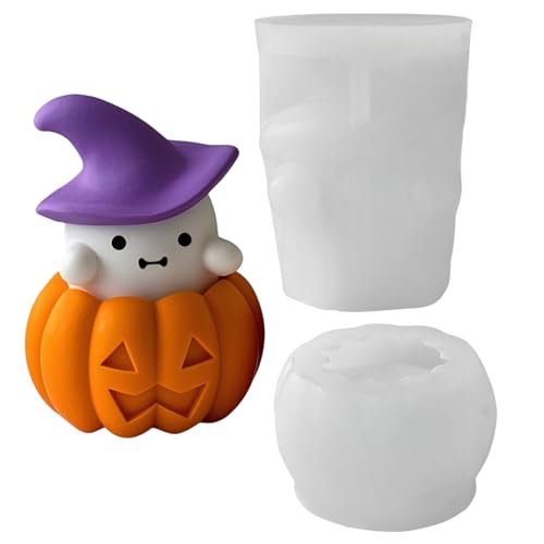 Halloween Silikonform Geist,Halloween Geister und Kürbis Kerzenformen,Geister Kerzen Formen Silikon,Halloween Epoxidharz Geist Kerzenform,Silikon Kerzen Gießform für Halloween Deko Herbst Kerzen Seife Halloween Silikonform Geist,Halloween Geister und Kürbis Kerzenformen,Geister Kerzen Formen Silikon,Halloween Epoxidharz Geist Kerzenform,Silikon Kerzen Gießform für Halloween Deko Herbst Kerzen Seife von Yarteim
