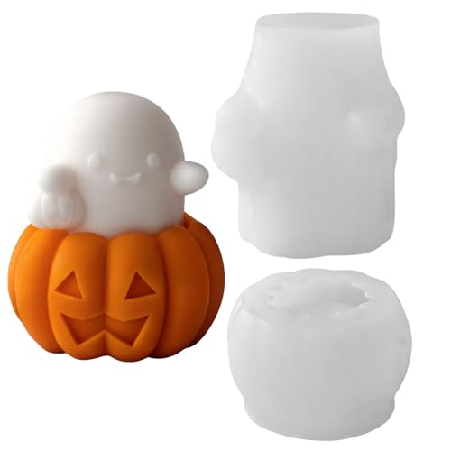 Halloween Silikonform Geist,Halloween Geister und Kürbis Kerzenformen,Geister Kerzen Formen Silikon,Halloween Epoxidharz Geist Kerzenform,Silikon Kerzen Gießform für Halloween Deko Herbst Kerzen Seife Halloween Silikonform Geist,Halloween Geister und Kürbis Kerzenformen,Geister Kerzen Formen Silikon,Halloween Epoxidharz Geist Kerzenform,Silikon Kerzen Gießform für Halloween Deko Herbst Kerzen Seife von Yarteim