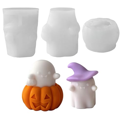 Halloween Silikonform Geist,Halloween Geister und Kürbis Kerzenformen,Geister Kerzen Formen Silikon,Halloween Epoxidharz Geist Kerzenform,Silikon Kerzen Gießform für Halloween Deko Herbst Kerzen Seife Halloween Silikonform Geist,Halloween Geister und Kürbis Kerzenformen,Geister Kerzen Formen Silikon,Halloween Epoxidharz Geist Kerzenform,Silikon Kerzen Gießform für Halloween Deko Herbst Kerzen Seife von Yarteim