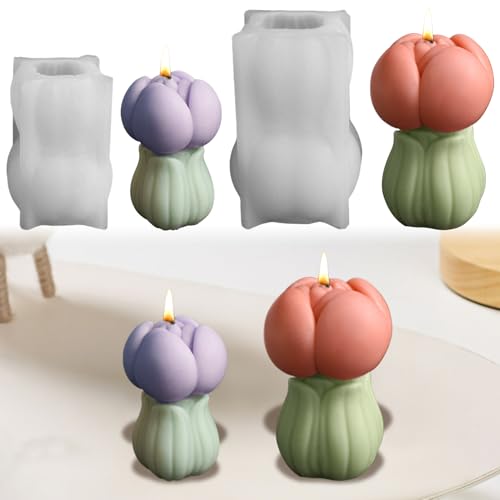 Silikonform Blumen Tulpenform Kerzenform Silikon,Tulpen Silikonformen, 3D Tulpen Blumensträuße Kerzen Gießform, Gipsform zum Gießen Tulpe Gießformen Silikon Frühling für DIY Kerzen Gießen, Aroma Gips Silikonform Blumen Tulpenform Kerzenform Silikon,Tulpen Silikonformen, 3D Tulpen Blumensträuße Kerzen Gießform, Gipsform zum Gießen Tulpe Gießformen Silikon Frühling für DIY Kerzen Gießen, Aroma Gips von Yarteim