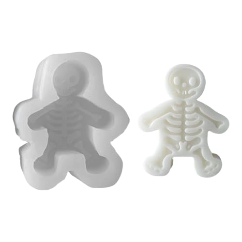 Silikonformen Gießformen Halloween Kerzenformen zum Gießen, Halloween Silikonform Geist Fledermaus Kerzenform, Gießformen Silikon Kürbis Epoxidharz Formen für DIY Handwerk (01) von Yarteim