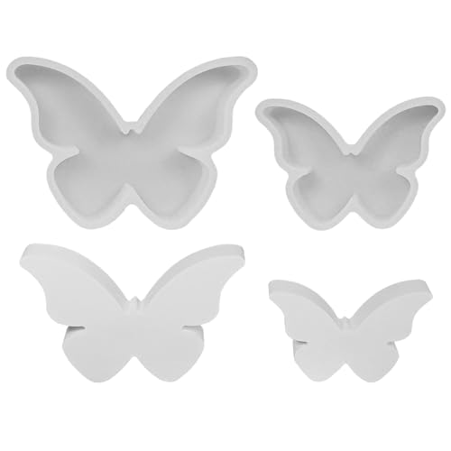 Silikonformen Gießformen Schmetterling, 3D Schmetterling Silikonform Frühling, Gießformen Silikon Schmetterling Gipsform zum Gießen, Gießform Schmetterling Giessform Silikon für DIY Handwerk von Yarteim