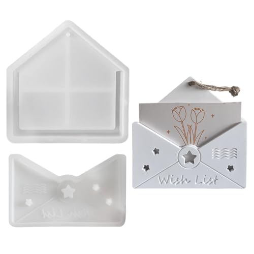 Silikonformen Gießformen Weihnachten,Wunschzettel Halter Silikonform Weihnachten Anhänger Silikonform Grußkartenhalter Gießformen Silikon Umschlag Kartenhalter Gießform Umschlag Anhänger für Handwerk Silikonformen Gießformen Weihnachten,Wunschzettel Halter Silikonform Weihnachten Anhänger Silikonform Grußkartenhalter Gießformen Silikon Umschlag Kartenhalter Gießform Umschlag Anhänger für Handwerk von Yarteim