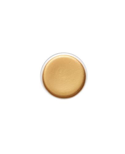 Yasutomo Japanische Aquarell-Sumi-e Porzellanpfanne 2 Zoll, rund – rotgold von Yasutomo