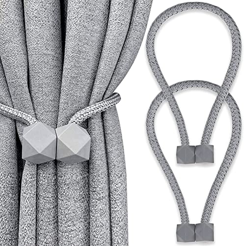 Yatinkim 2 Stück Grau Raffhalter für vorhänge Magnetische gardinenhalter Schnallen Haus Dekorativer Zubehör Schwarzout Fenster Schlafzimmer Yatinkim 2 Stück Grau Raffhalter für vorhänge Magnetische gardinenhalter Schnallen Haus Dekorativer Zubehör Schwarzout Fenster Schlafzimmer von Yatinkim