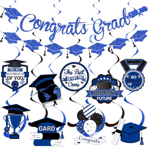 Glitzernde blaue Congrats Grade Graduation Dekorationen Klasse 2025 Banner Abschluss Banner Abschlussfeier Party Dekorationen mit Congrats Dekorationen für 2025 Abschlussdekorationen Glitzernde blaue Congrats Grade Graduation Dekorationen Klasse 2025 Banner Abschluss Banner Abschlussfeier Party Dekorationen mit Congrats Dekorationen für 2025 Abschlussdekorationen von Yavxzvbw