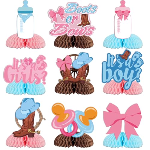 Stiefel oder Schleifen, Waben-Aufsätze, Cowgirl-Dekoration, Stiefel oder Schleifen, Partyzubehör, Party-Dekoration, Stiefel oder Schleifen, Party-Dekoration, Stiefel oder Schleifen von Yavxzvbw