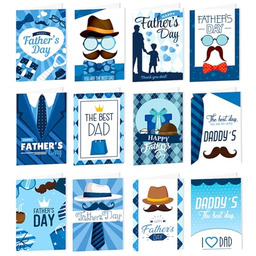 Happy Father's Day Dekorative Requisiten Thema Einladung Brief Umschlag Aufkleber Grußkarte Party Supplies Herren Geschenke Dankeskarte von Yawdil