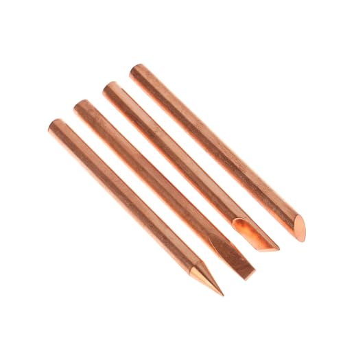 Yawdil 4 x externe Lötkolbenspitze B C D K reines Kupfer Lötkopf 30 W 40 W 60 W Ersatzspitze Schweißer Reparaturwerkzeuge Yawdil 4 x externe Lötkolbenspitze B C D K reines Kupfer Lötkopf 30 W 40 W 60 W Ersatzspitze Schweißer Reparaturwerkzeuge von Yawdil