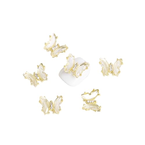 Yawdil 5 Stück Legierung Schmetterling Maniküre Metall Schmetterling Nagel Charms, Acryl Nägel Nagel Hohle Katze Auge Schmetterling Nagel Kunst Charms Nagel Dekoration Yawdil 5 Stück Legierung Schmetterling Maniküre Metall Schmetterling Nagel Charms, Acryl Nägel Nagel Hohle Katze Auge Schmetterling Nagel Kunst Charms Nagel Dekoration von Yawdil