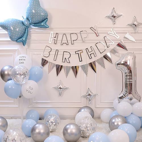 Yawdil Alles Gute zum Geburtstag Ballon Dekorationen Wieder verwendbare Geburtstags Banner & Ballon Set für Geburtstags Feier Dekorationen und Zubehör Yawdil Alles Gute zum Geburtstag Ballon Dekorationen Wieder verwendbare Geburtstags Banner & Ballon Set für Geburtstags Feier Dekorationen und Zubehör von Yawdil
