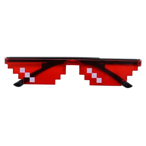 Yawdil Lustige niedliche Mosaik-Sonnenbrille, Retro-Gamer-Roboter-Sonnenbrille, Persönlichkeit, coole Party, Cosplay, Fotografie-Requisiten, Geschenke Yawdil Lustige niedliche Mosaik-Sonnenbrille, Retro-Gamer-Roboter-Sonnenbrille, Persönlichkeit, coole Party, Cosplay, Fotografie-Requisiten, Geschenke von Yawdil