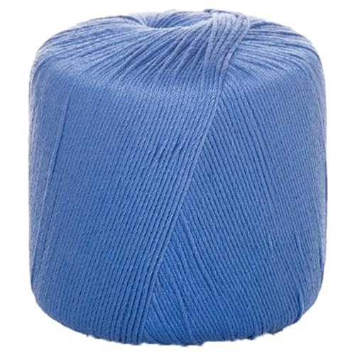 40g Sockenwolle Farbverlauf | 125m Garn Sockengarn Aus Baumwolle in Verschiedenen Farben | Handstrickgarn Aus 100% Cotton | Wolle Zum Stricken & Häkeln (Blau,1 PCS) von YayaVrillant
