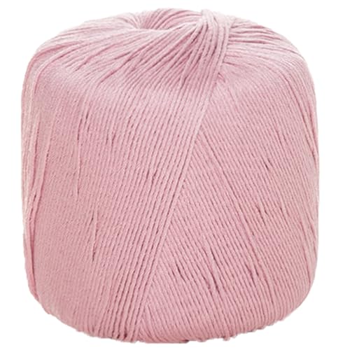 40g Sockenwolle Farbverlauf | 125m Garn Sockengarn Aus Baumwolle in Verschiedenen Farben | Handstrickgarn Aus 100% Cotton | Wolle Zum Stricken & Häkeln (Graurosa,1 PCS) von YayaVrillant