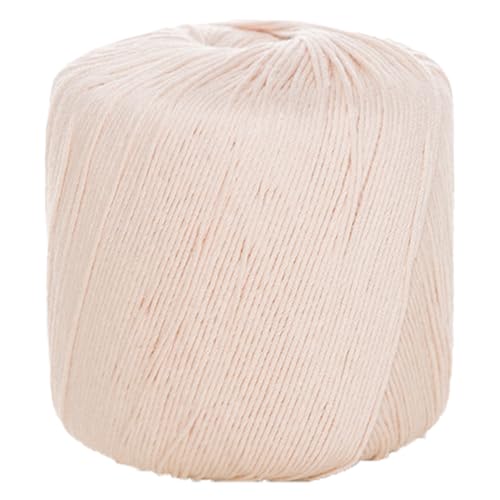 40g Sockenwolle Farbverlauf | 125m Garn Sockengarn Aus Baumwolle in Verschiedenen Farben | Handstrickgarn Aus 100% Cotton | Wolle Zum Stricken & Häkeln (Hautfarbe,1 PCS) von YayaVrillant