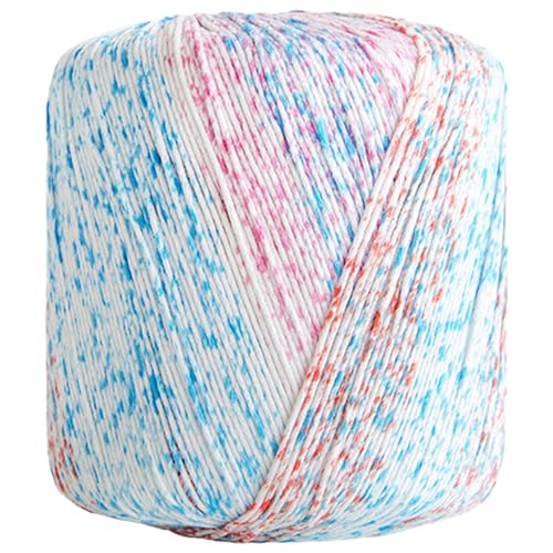 40g Sockenwolle Farbverlauf | 125m Garn Sockengarn Aus Baumwolle in Verschiedenen Farben | Handstrickgarn Aus 100% Cotton | Wolle Zum Stricken & Häkeln (Kombination K,1 PCS) von YayaVrillant