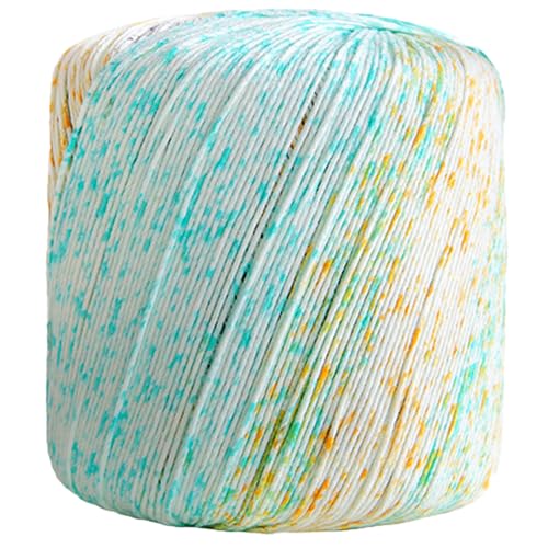 40g Sockenwolle Farbverlauf | 125m Garn Sockengarn Aus Baumwolle in Verschiedenen Farben | Handstrickgarn Aus 100% Cotton | Wolle Zum Stricken & Häkeln (Kombination L,1 PCS) von YayaVrillant