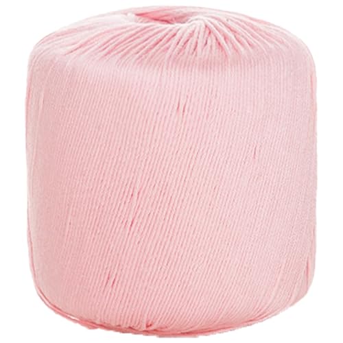 40g Sockenwolle Farbverlauf | 125m Garn Sockengarn Aus Baumwolle in Verschiedenen Farben | Handstrickgarn Aus 100% Cotton | Wolle Zum Stricken & Häkeln (Leder Rosa,1 PCS) von YayaVrillant