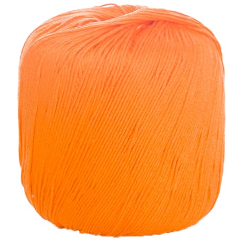 40g Sockenwolle Farbverlauf | 125m Garn Sockengarn Aus Baumwolle in Verschiedenen Farben | Handstrickgarn Aus 100% Cotton | Wolle Zum Stricken & Häkeln (Orange,1 PCS) von YayaVrillant