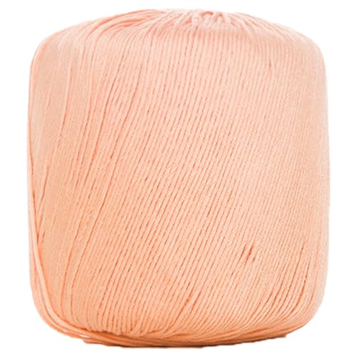 40g Sockenwolle Farbverlauf | 125m Garn Sockengarn Aus Baumwolle in Verschiedenen Farben | Handstrickgarn Aus 100% Cotton | Wolle Zum Stricken & Häkeln (Rosa Orange,1 PCS) von YayaVrillant
