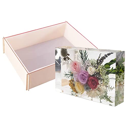Yayatty Buchstütze Silikonformen Epoxidharz, Groß Resin Silikonformen Epoxidharz Rechteckige Blumen Resin Formen Silikon Gießform für Blumenkonservierung, Haus Dekoration Yayatty Buchstütze Silikonformen Epoxidharz, Groß Resin Silikonformen Epoxidharz Rechteckige Blumen Resin Formen Silikon Gießform für Blumenkonservierung, Haus Dekoration von Yayatty