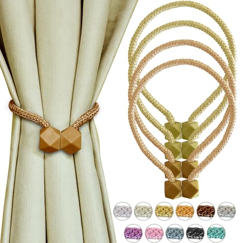 Yazikisa Magnetische Vorhang Raffhalter 4 Stück Raffhalter für Vorhänge Gardinen Halter Seil Drapierte Magneten Europäischen Stil Kinderzimmer Wohnzimmer Dekoration Gelb Orange Yazikisa Magnetische Vorhang Raffhalter 4 Stück Raffhalter für Vorhänge Gardinen Halter Seil Drapierte Magneten Europäischen Stil Kinderzimmer Wohnzimmer Dekoration Gelb Orange von Yazikisa